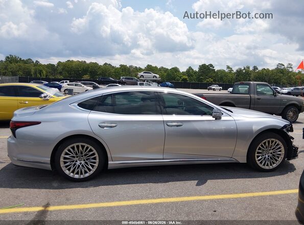 JTHD51FF9R5020217 2024 LEXUS LS 500 Gray უკანა სალონის ხედი
