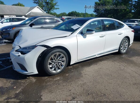 JTHD51GF2M5008644 2021 LEXUS LS 500 White Front left