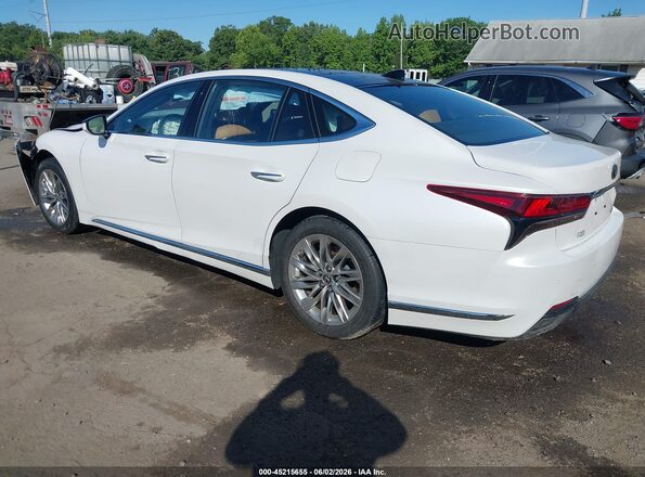 JTHD51GF2M5008644 2021 LEXUS LS 500 White Rear left