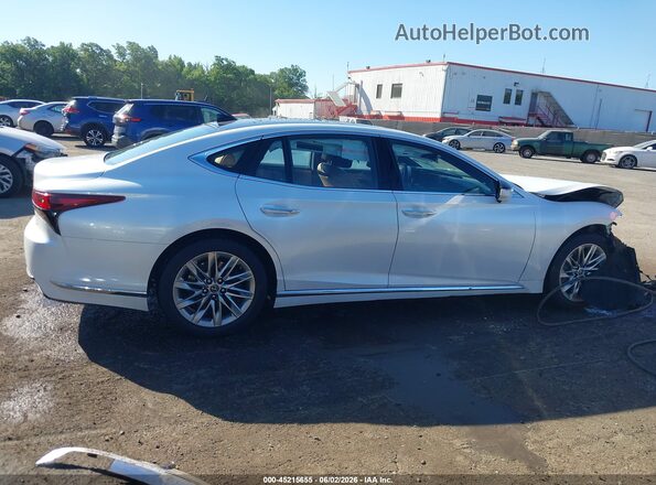 JTHD51GF2M5008644 2021 LEXUS LS 500 White Rear interior view