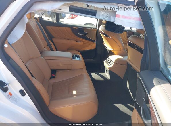 JTHD51GF2M5008644 2021 LEXUS LS 500 White VIN sticker view