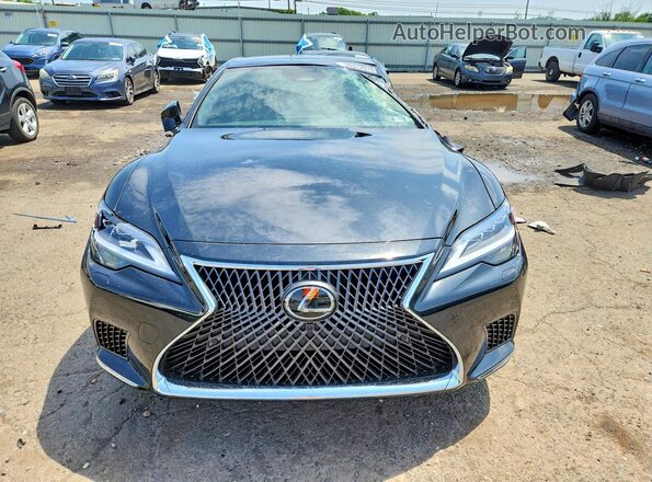 JTHD51GF8R5012270 2024 LEXUS LS Black Դիմացի տեսք