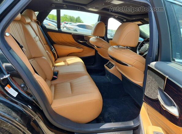 JTHD51GF8R5012270 2024 LEXUS LS Black Հետևի նստատեղերի տեսք