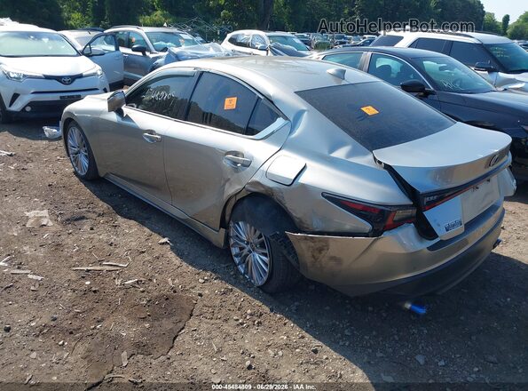 JTHD81F25N5047722 2022 LEXUS IS 300 Gray Դիմացի տեսք