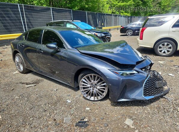 JTHD81F2XP5050764 2023 LEXUS IS Gray 