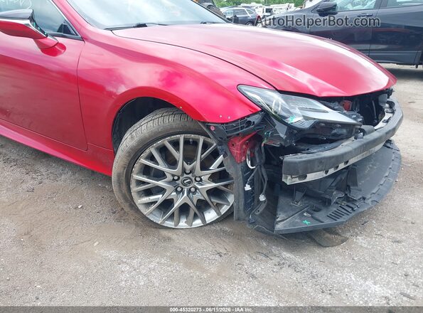 JTHD85EC1M5006262 2021 LEXUS RC 300 Red Widok z przodu