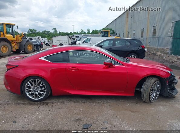 JTHD85EC1M5006262 2021 LEXUS RC 300 Red Widok wnętrza 360 stopni