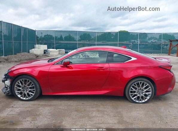 JTHD85EC1M5006262 2021 LEXUS RC 300 Red 