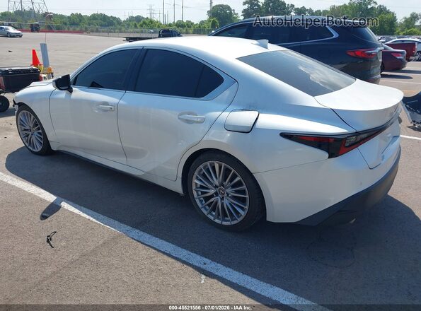 JTHDA1D20N5120759 2022 LEXUS IS 300 White Հետևի ձախ
