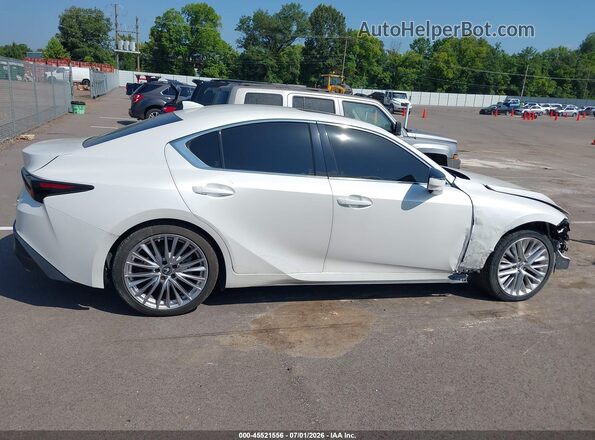 JTHDA1D20N5120759 2022 LEXUS IS 300 White Սալոնի 360 աստիճան տեսք