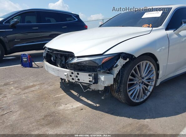 JTHDA1D20N5120759 2022 LEXUS IS 300 White 