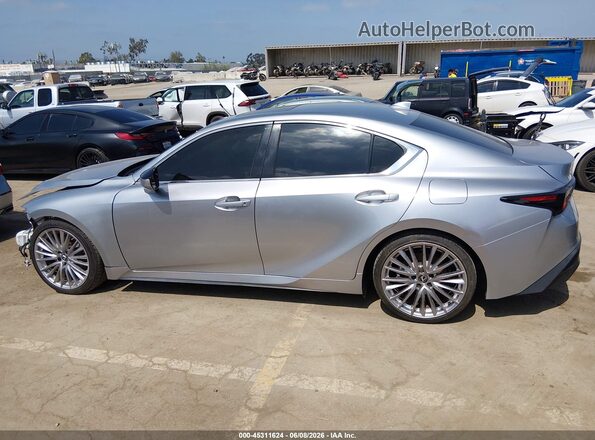 JTHDA1D20P5124748 2023 LEXUS IS Silver Widok wnętrza 360 stopni