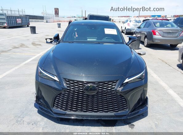 JTHDA1D24N5121848 2022 LEXUS IS 300 Black Вид щитка приладів