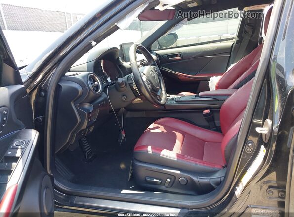 JTHDA1D24N5121848 2022 LEXUS IS 300 Black Вид салону спереду