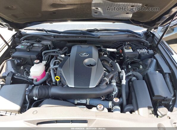 JTHDA1D24N5121848 2022 LEXUS IS 300 Black Вид ззаду
