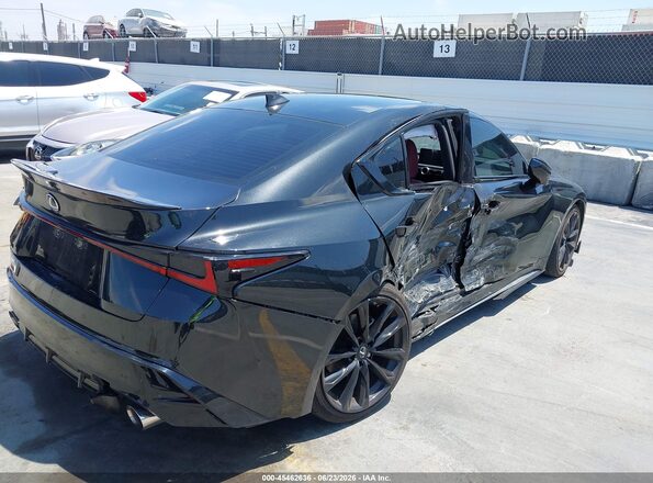 JTHDA1D24N5121848 2022 LEXUS IS 300 Black Вид спереду