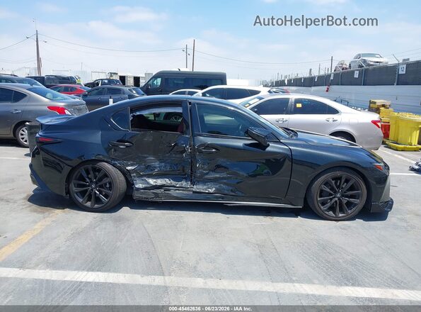 JTHDA1D24N5121848 2022 LEXUS IS 300 Black Вид задньої частини салону