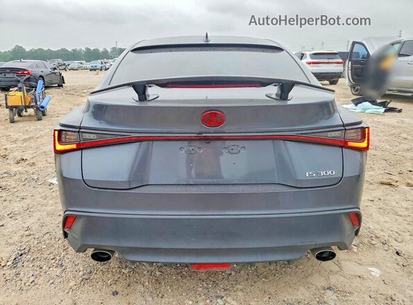 JTHDA1D24P5123487 2023 LEXUS IS Black Հետևի տեսք