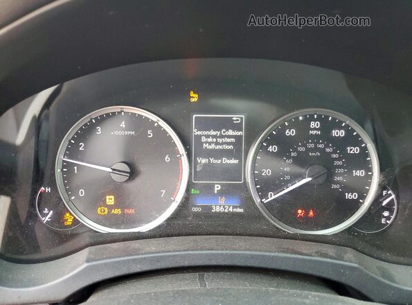 JTHDA1D24P5123487 2023 LEXUS IS Black Սարքավորումների վահանակի տեսք