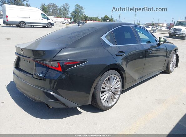 JTHDA1D24P5124901 2023 LEXUS IS 300 Black Trasero derecho