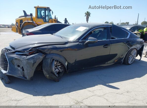 JTHDA1D24P5124901 2023 LEXUS IS 300 Black Vista frontal