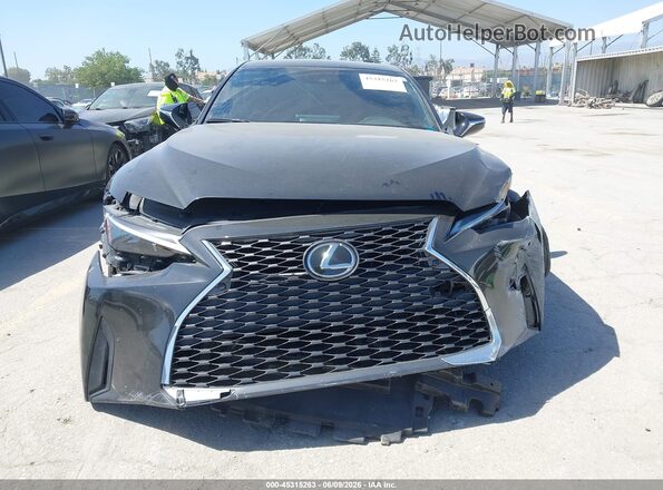 JTHDA1D24P5124901 2023 LEXUS IS 300 Black Vista del cuadro de instrumentos