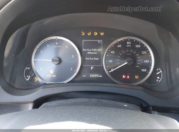 JTHDA1D24P5124901 2023 LEXUS IS 300 Black Vista de los asientos traseros