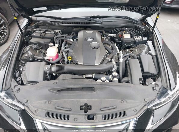 JTHDA1D25L5107034 2020 LEXUS IS 300 Black Widok z tyłu