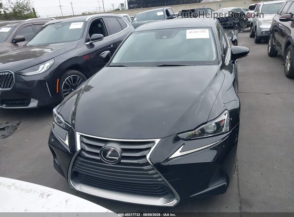 JTHDA1D25L5107034 2020 LEXUS IS 300 Black Widok wnętrza z tyłu