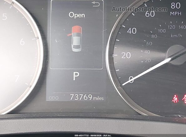 JTHDA1D25L5107034 2020 LEXUS IS 300 Black Widok tylnych siedzeń