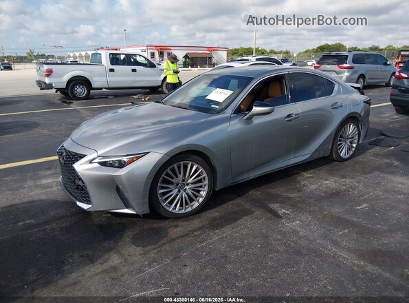 JTHDA1D25P5128360 2023 LEXUS IS 300 Gray Front left