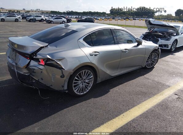JTHDA1D25P5128360 2023 LEXUS IS 300 Gray Rear right
