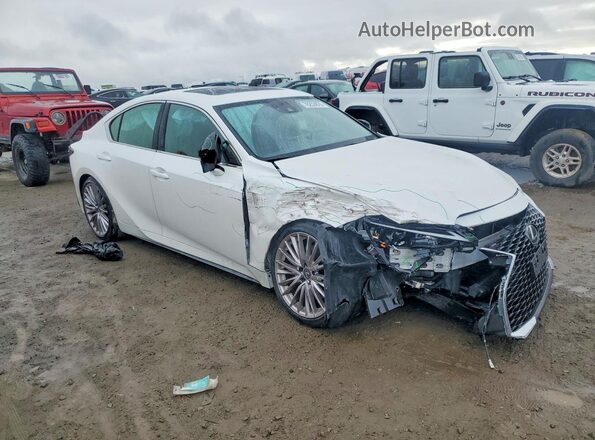 JTHDA1D25P5128570 2023 LEXUS IS White Delantero derecho