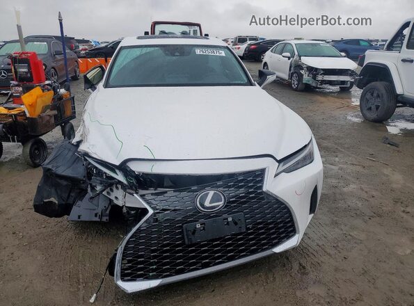 JTHDA1D25P5128570 2023 LEXUS IS White Vista frontal