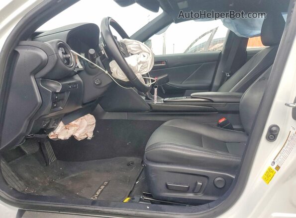 JTHDA1D25P5128570 2023 LEXUS IS White Vista interior delantera