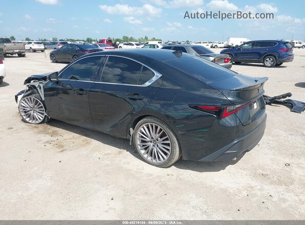 JTHDA1D25R5129155 2024 LEXUS IS 300 Черный Задняя левая четверть