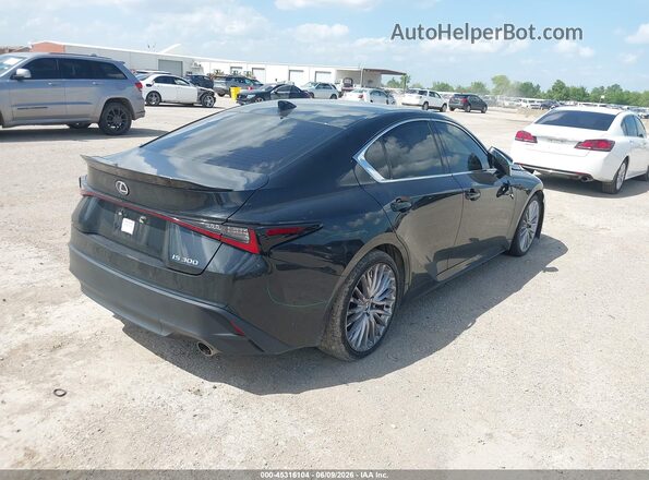 JTHDA1D25R5129155 2024 LEXUS IS 300 Черный Задняя правая четверть