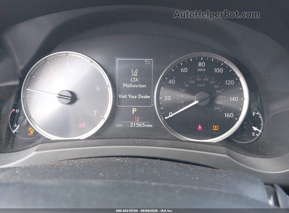 JTHDA1D25R5129155 2024 LEXUS IS 300 Черный Вид задних сидений