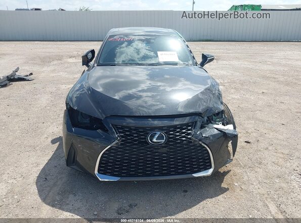 JTHDA1D25R5129155 2024 LEXUS IS 300 Черный Вид задней части салона