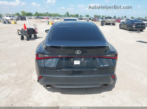 JTHDA1D25R5129155 2024 LEXUS IS 300 Черный 