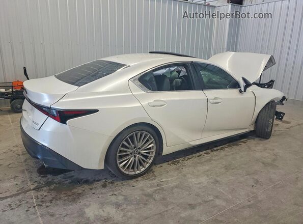 JTHDA1D26N5122161 2022 LEXUS IS White Rear right