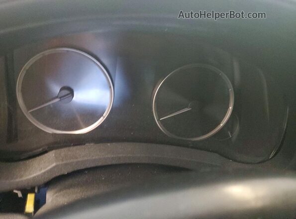 JTHDA1D26N5122161 2022 LEXUS IS White Instrument cluster view