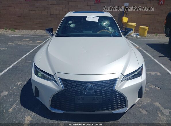 JTHDA1D27N5120936 2022 LEXUS IS 300 Белый Вид спереди
