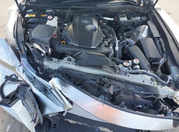 JTHDA1D28N5118645 2022 LEXUS IS Silver Вид задньої частини салону