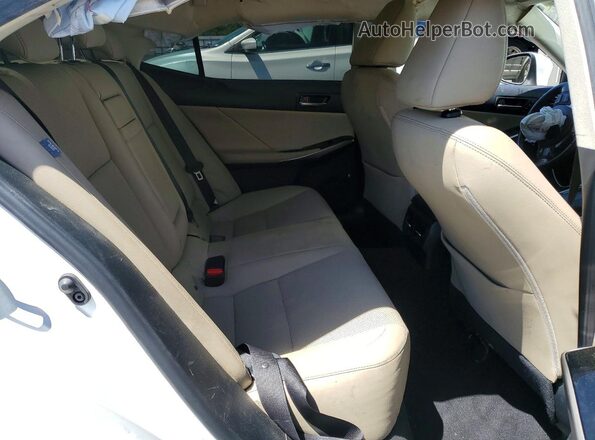 JTHDA1D2XL5106770 2020 LEXUS IS White 