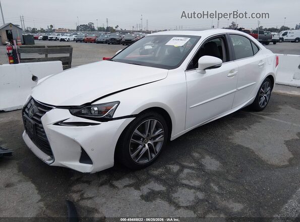 JTHDA1D2XL5108583 2020 LEXUS IS 300 White წინა მარცხენა ხედი სამი მეოთხედიდან