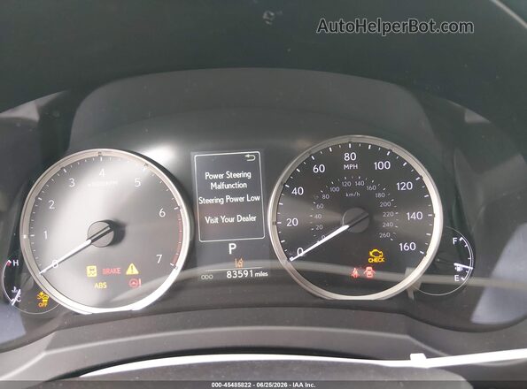 JTHDA1D2XL5108583 2020 LEXUS IS 300 White უკანა სავარძლების ხედი