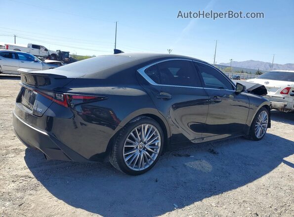 JTHDA1D2XN5118047 2022 LEXUS IS Black Trasero derecho