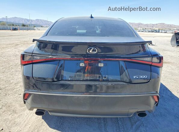 JTHDA1D2XN5118047 2022 LEXUS IS Black Vista trasera