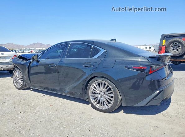 JTHDA1D2XN5118047 2022 LEXUS IS Black Trasero izquierdo